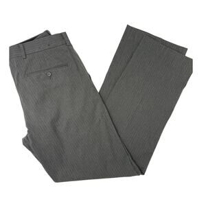 Express Men’s Gray Pinstripe Dress Pants – Size 30x32, Sharp & Stylish